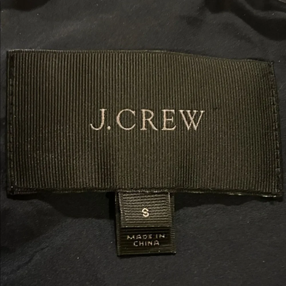 J. Crew Red and Black Checkered Vest